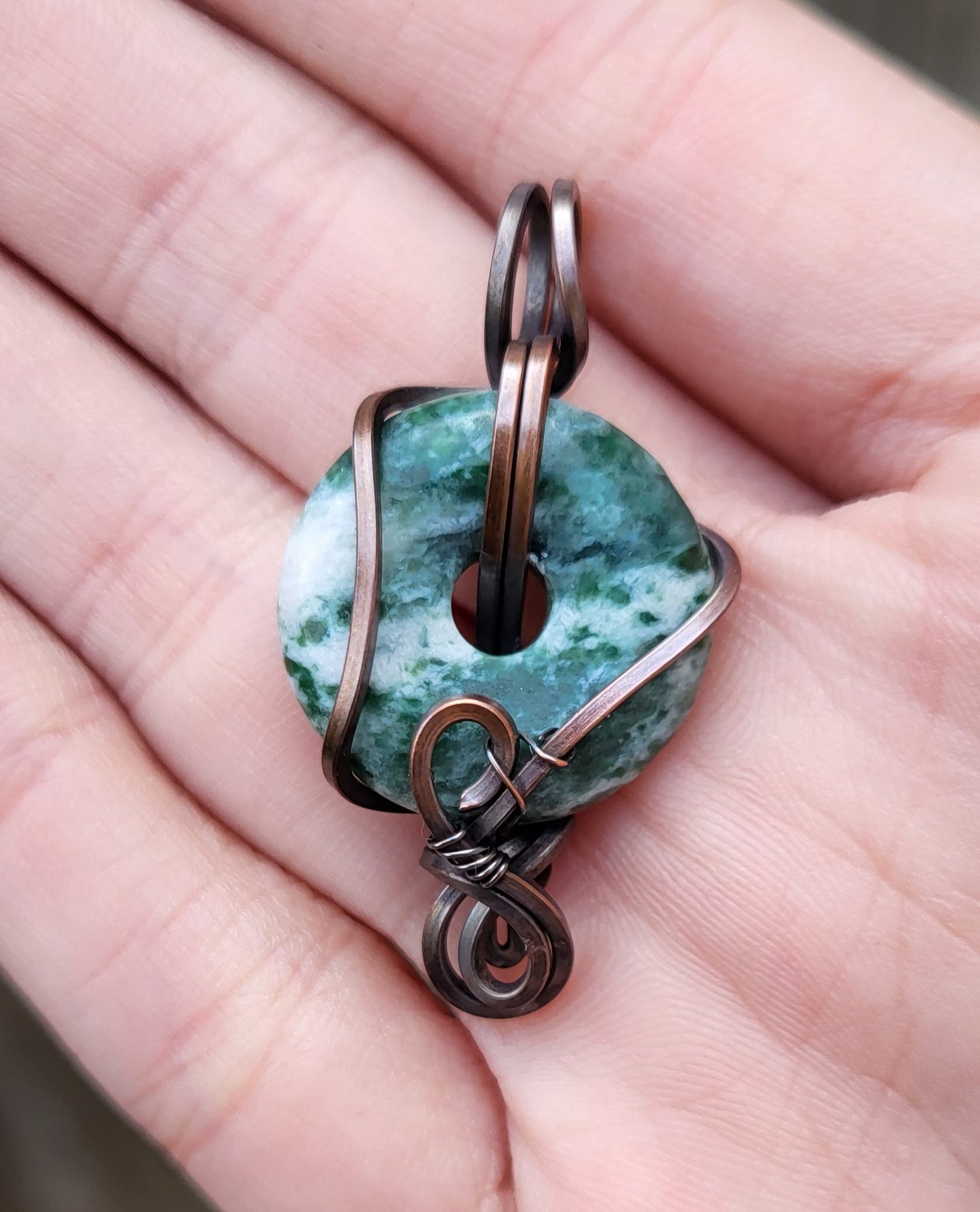 Tree Agate Pendant