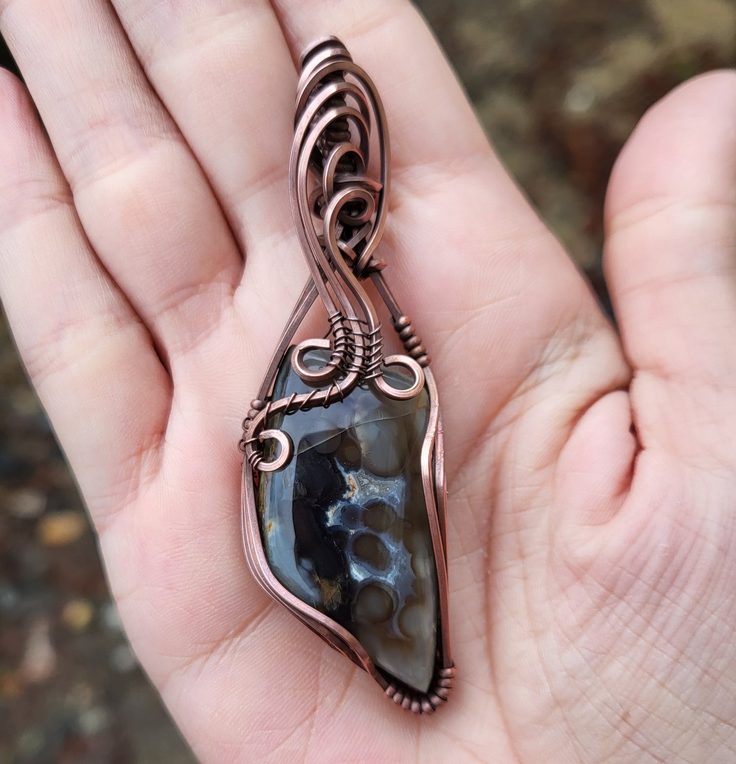 Tahoma Agate Pendant