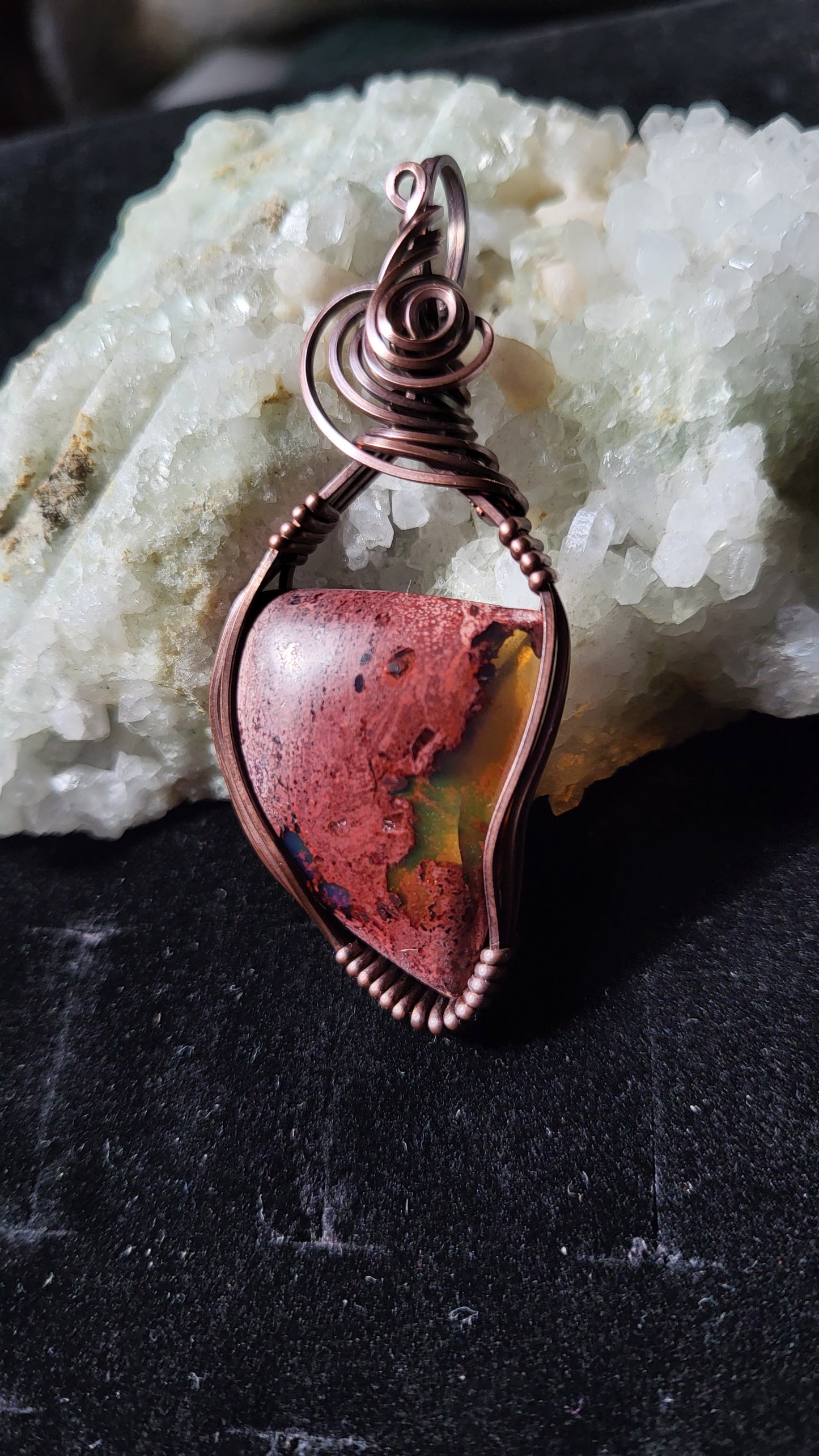 Oregon Common Opal Matrix Pendant