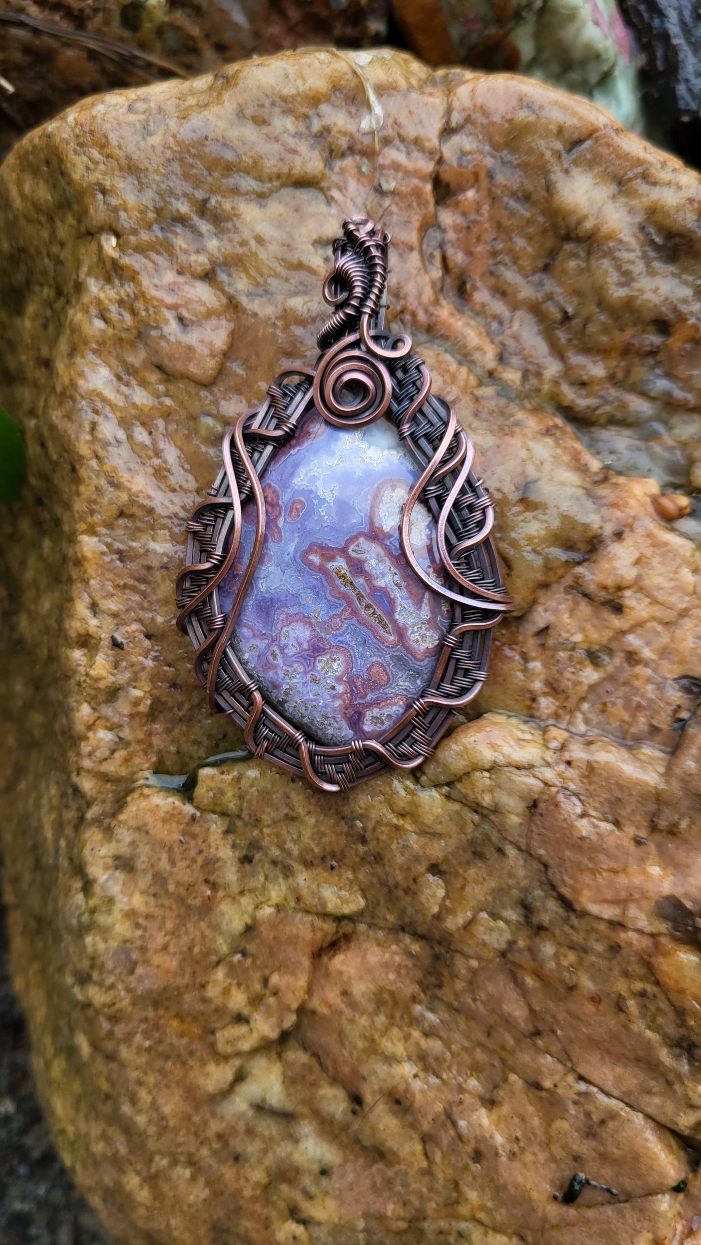Durango Agate Pendant