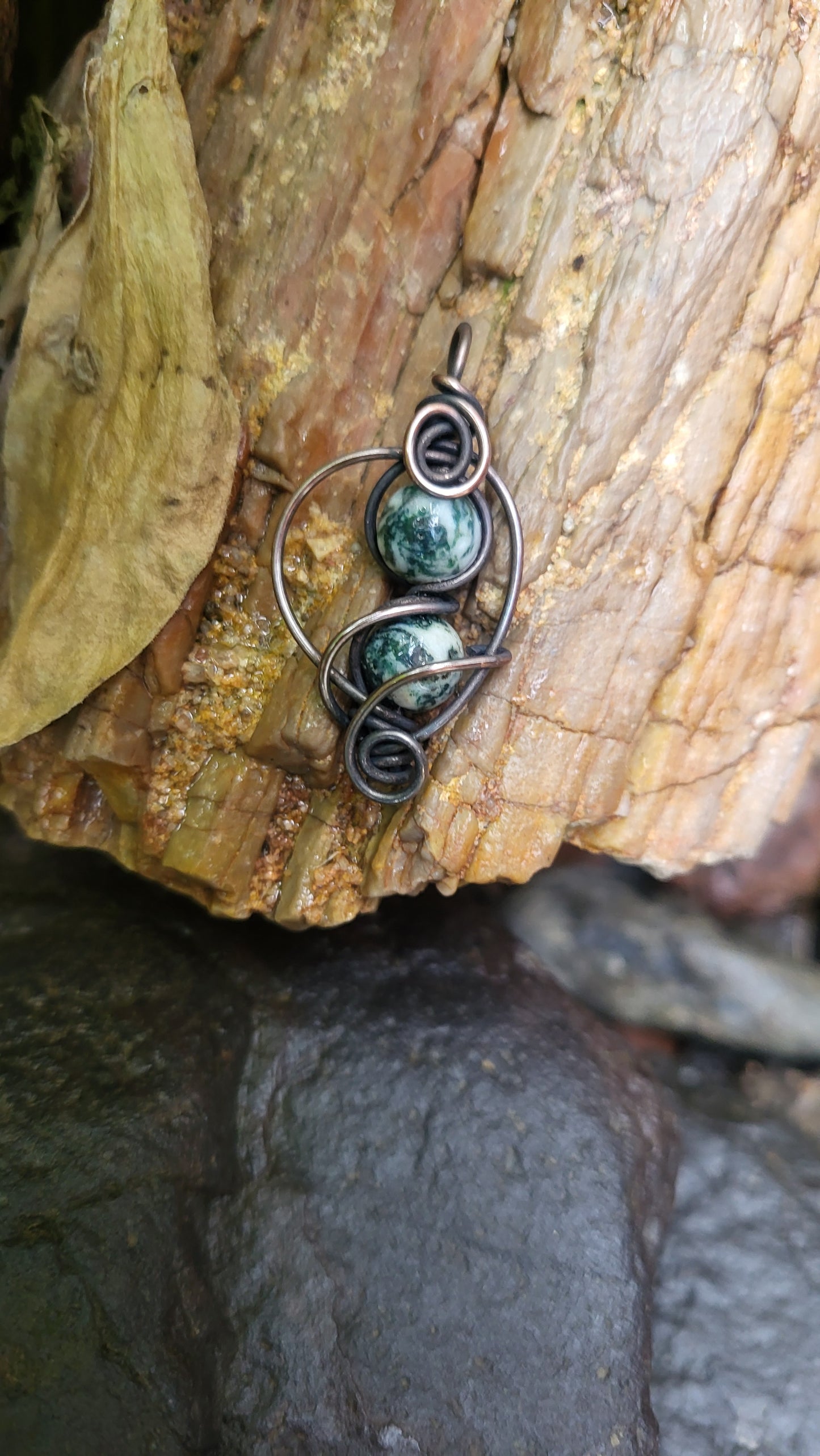 Tree Agate Pendant