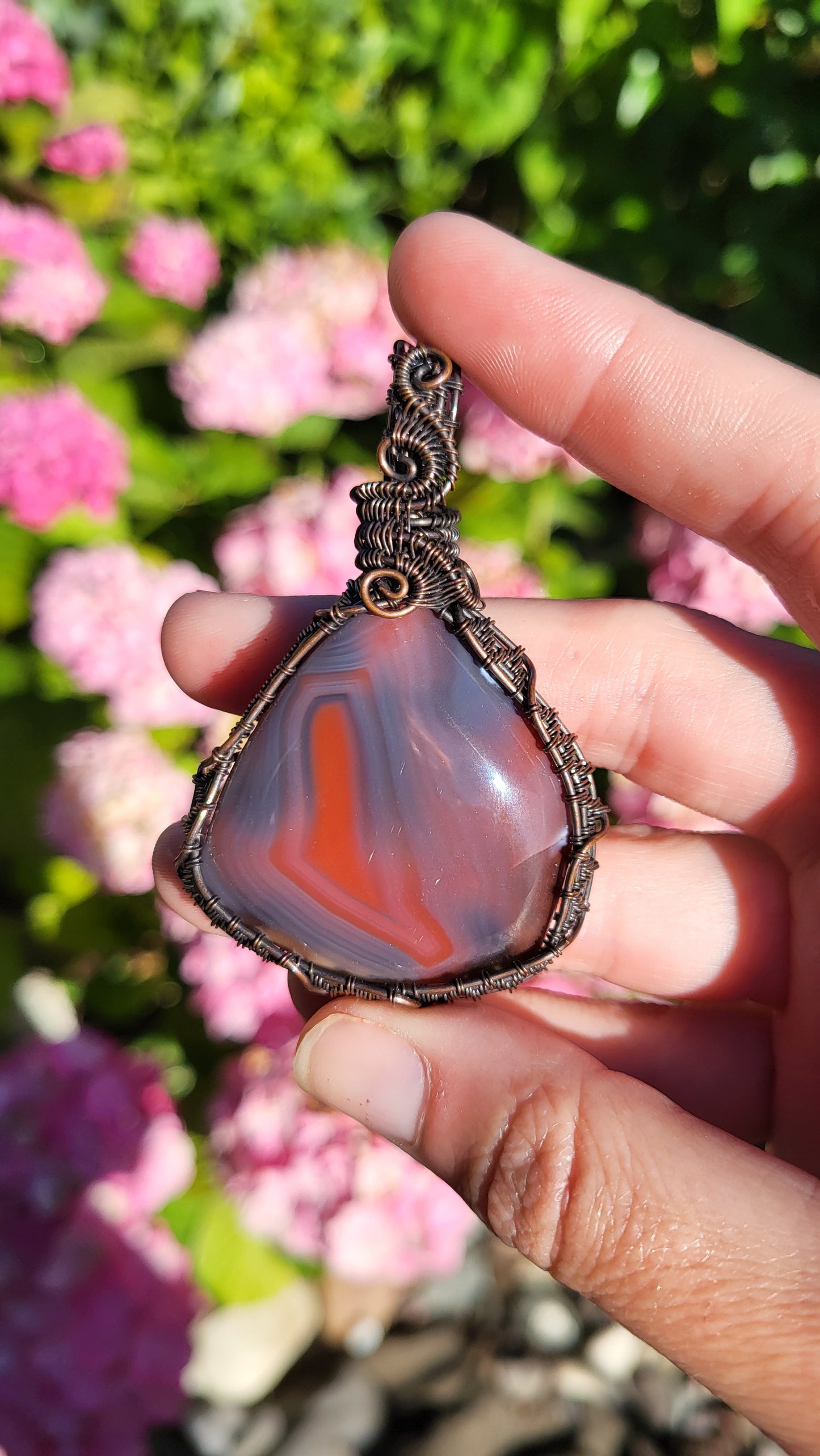 Queensland Agate Pendant