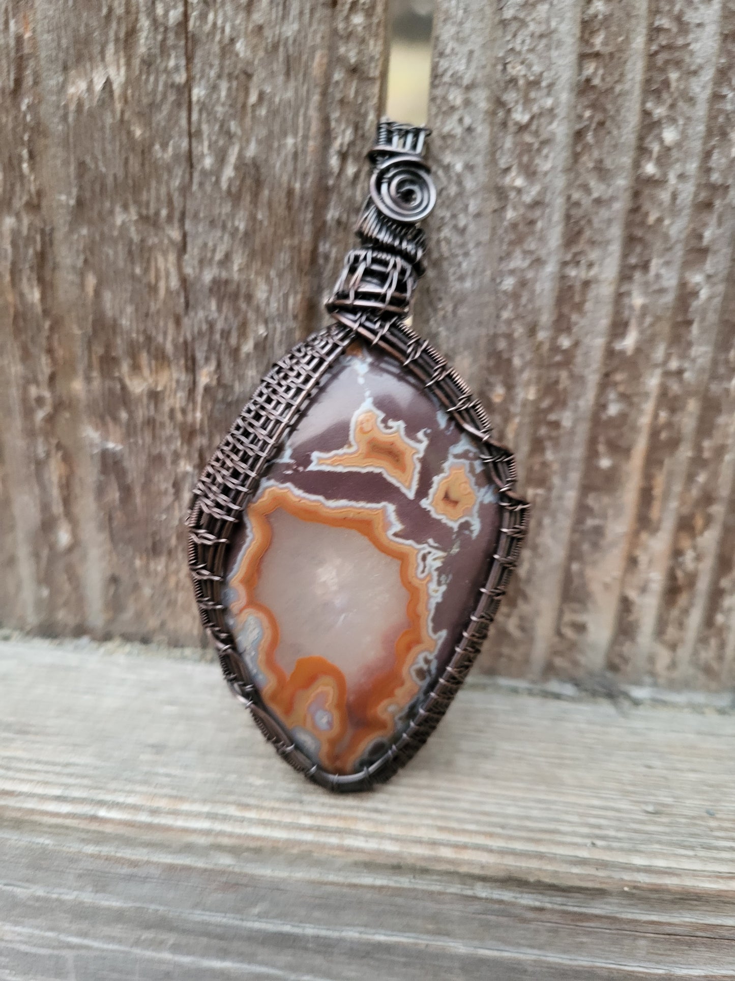 Montana Dryhead Agate Pendant