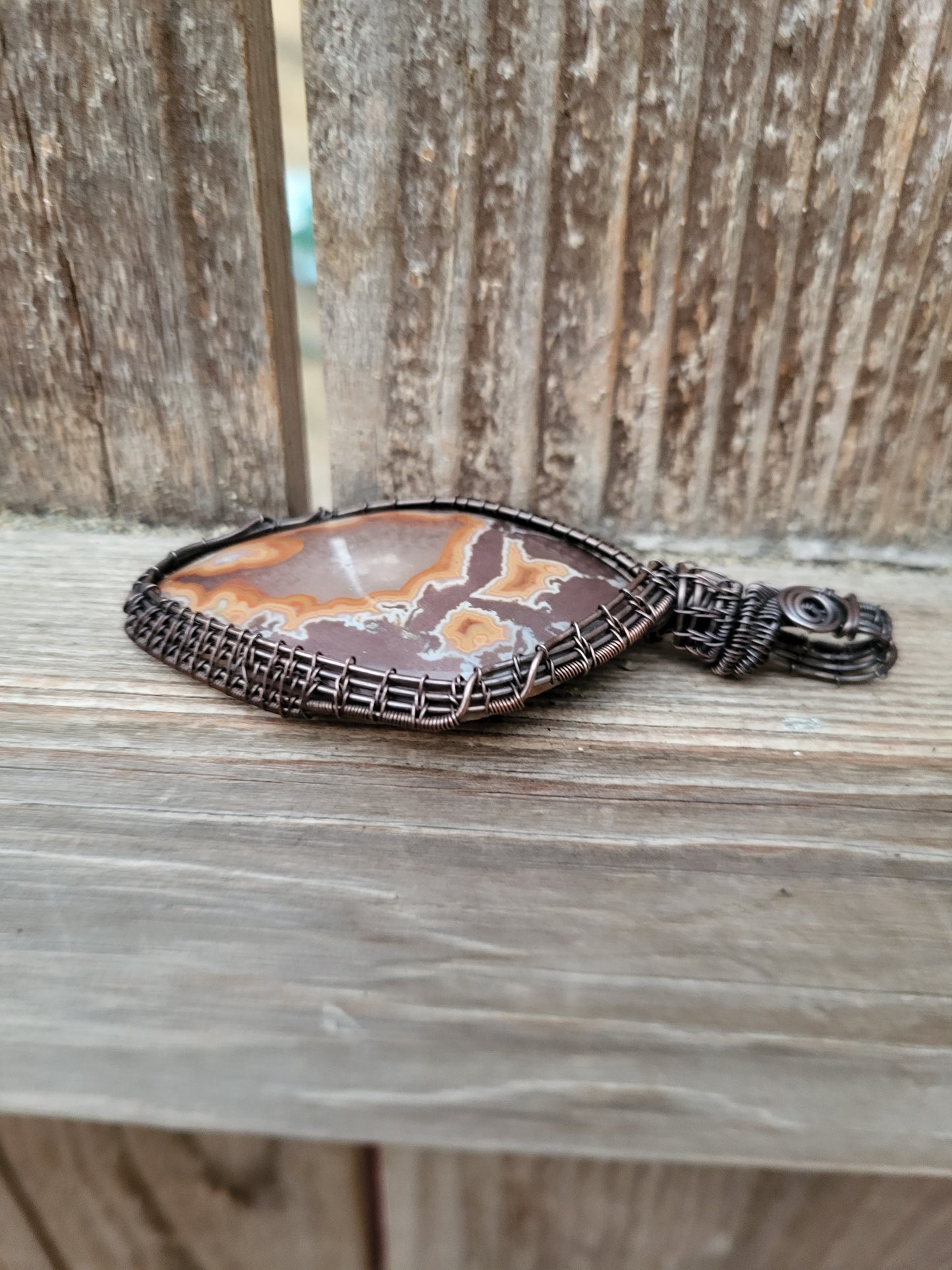 Montana Dryhead Agate Pendant