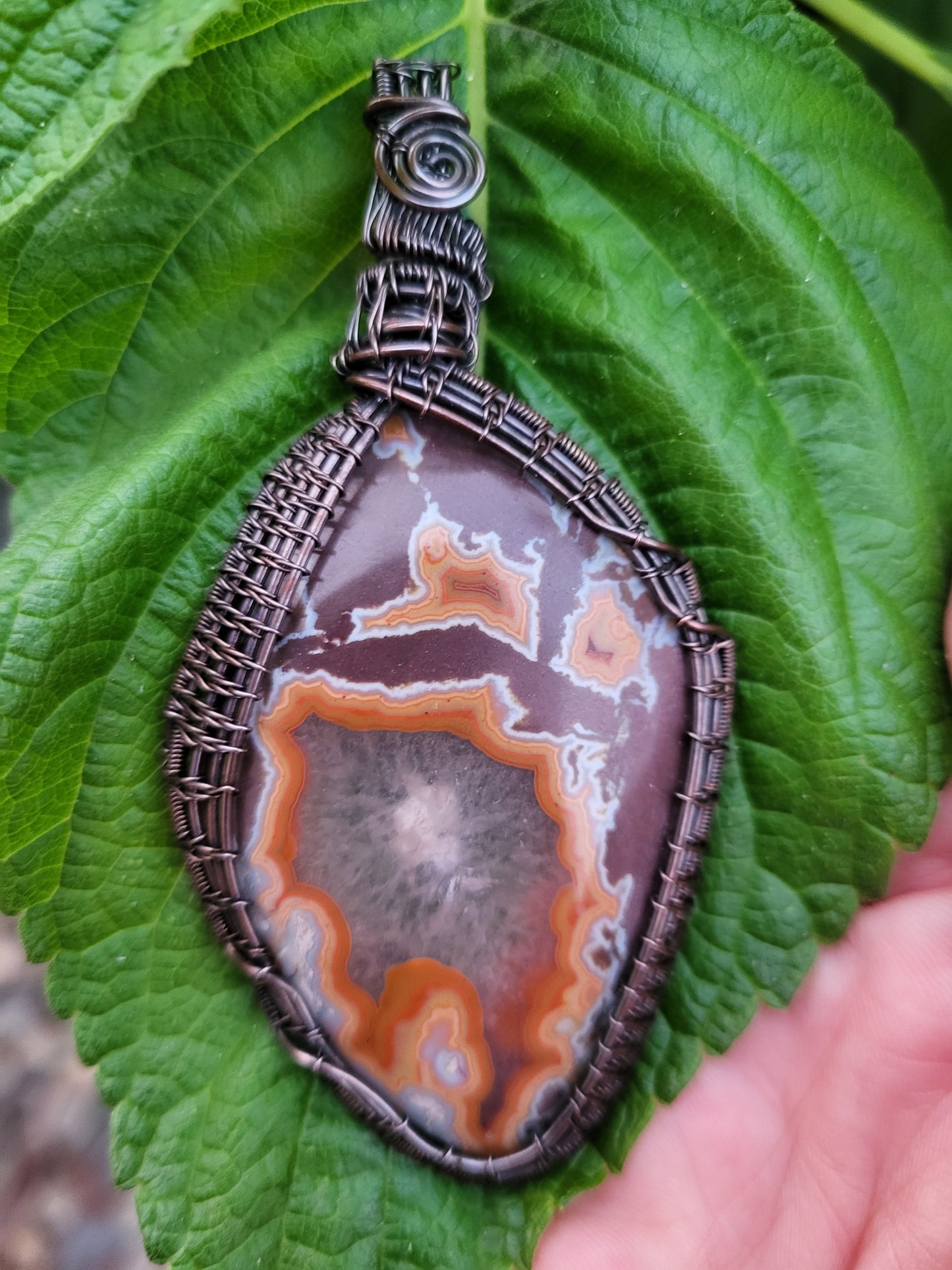 Montana Dryhead Agate Pendant