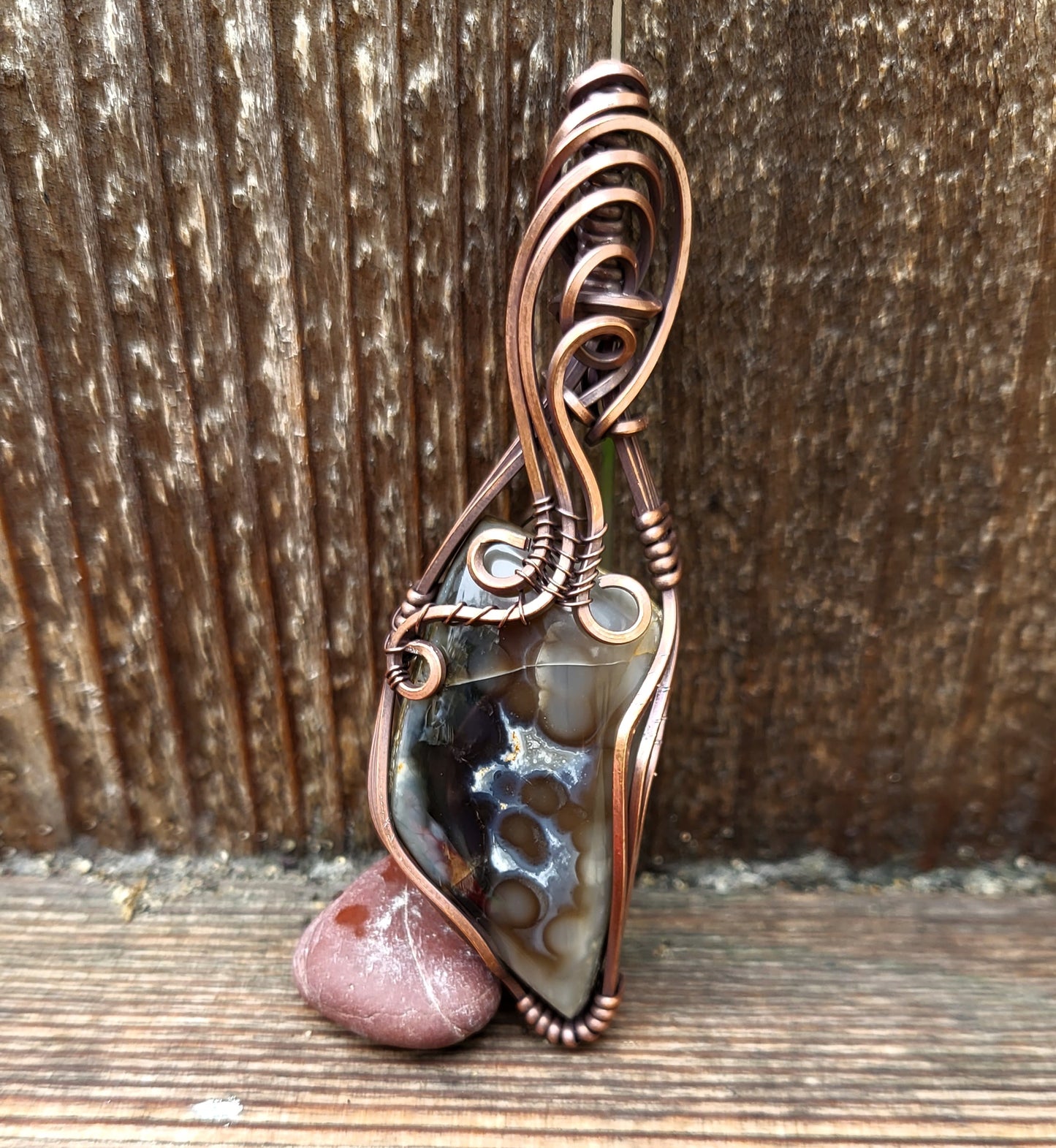 Tahoma Agate Pendant