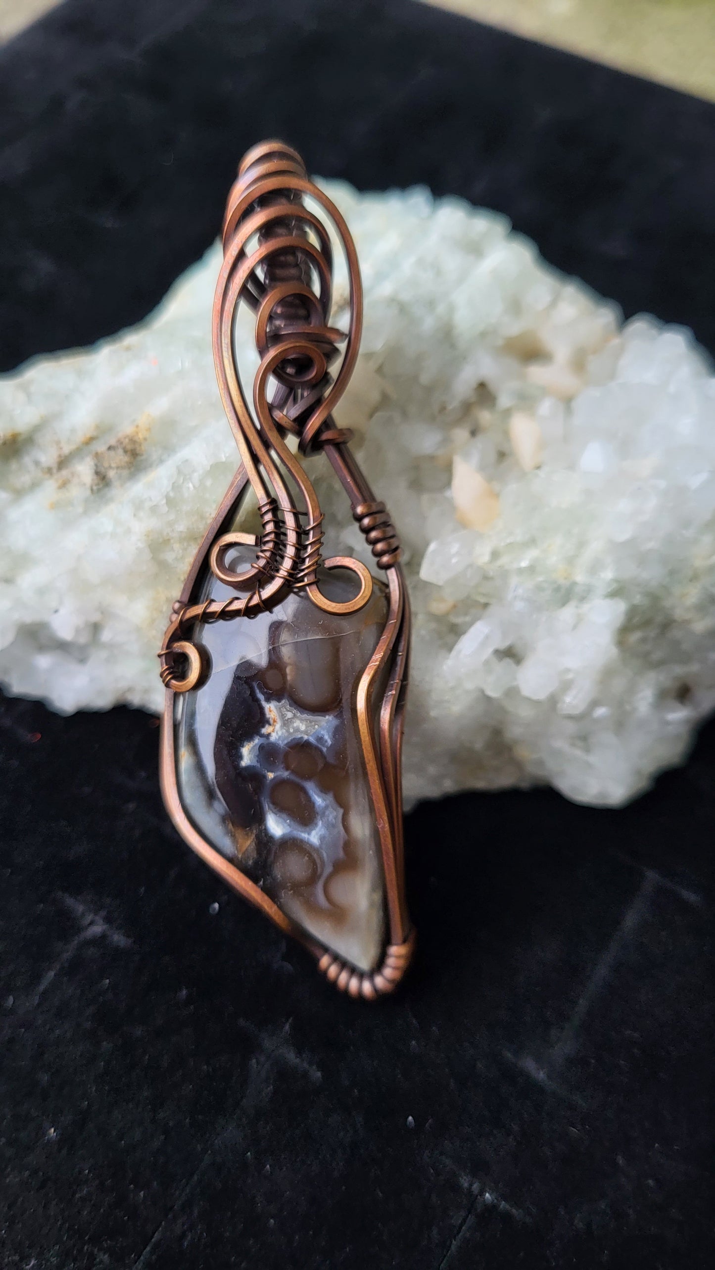 Tahoma Agate Pendant