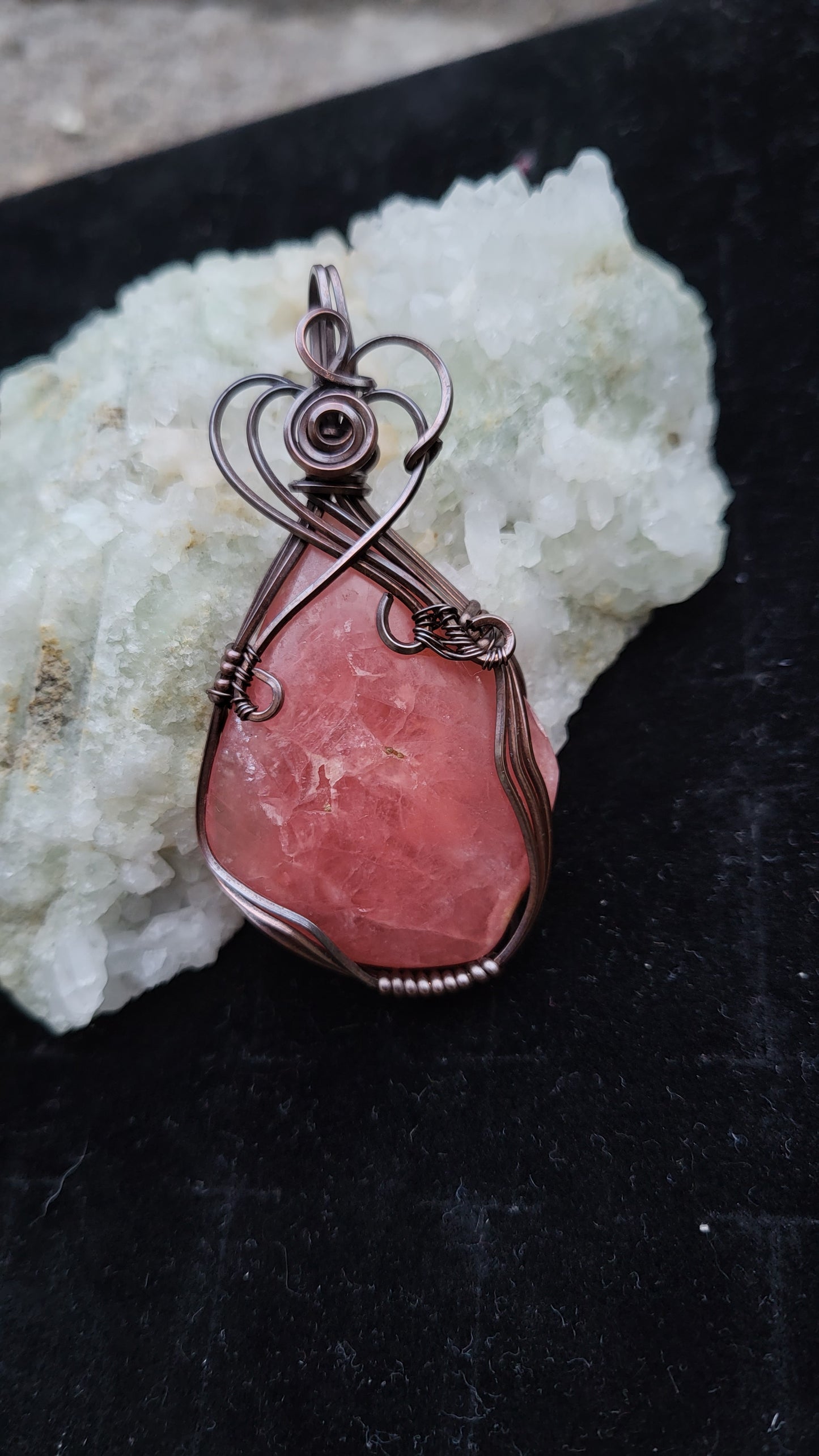 Rhodochrosite Pendant