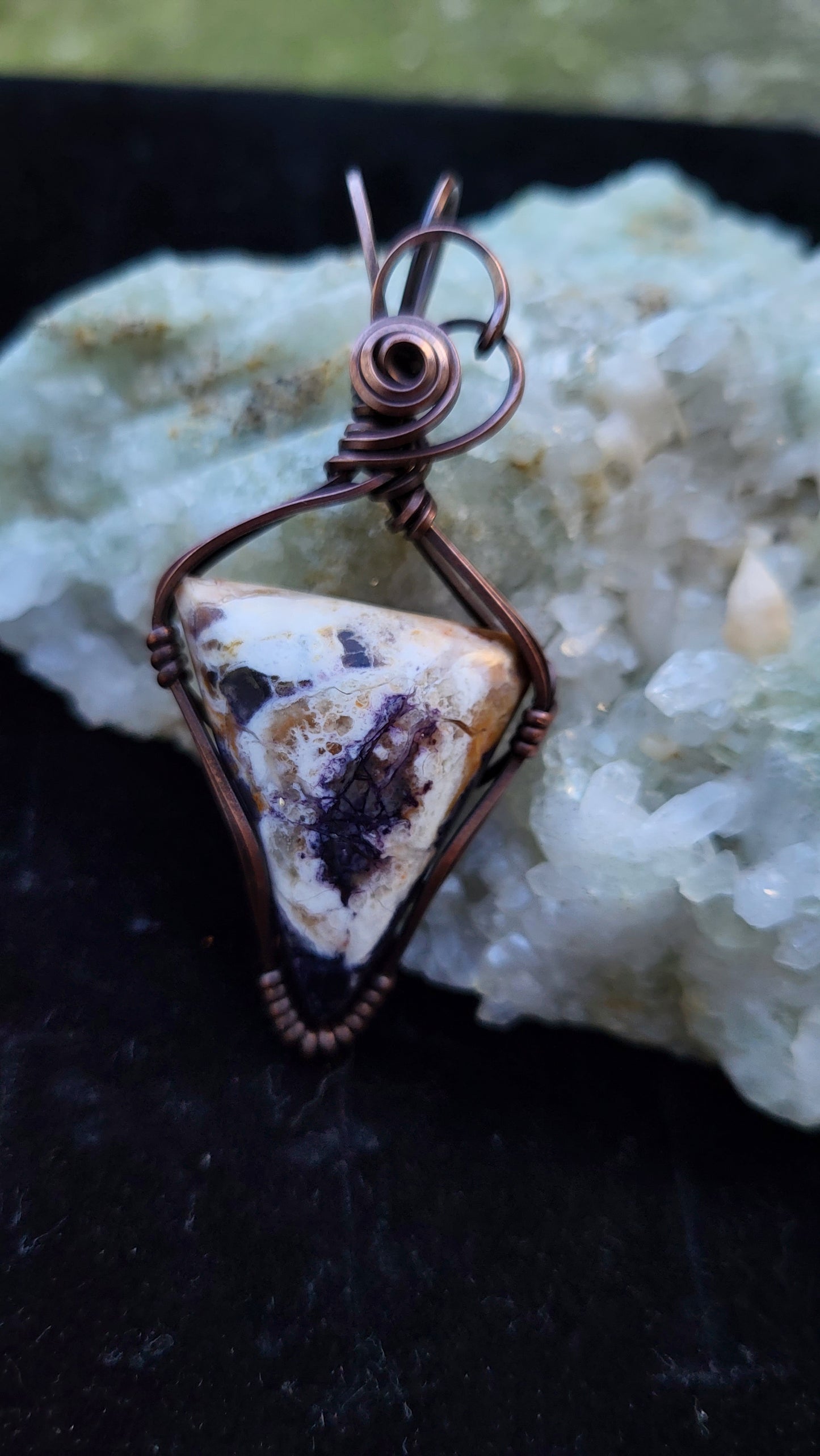 Tiffany Stone Cabochon Pendant