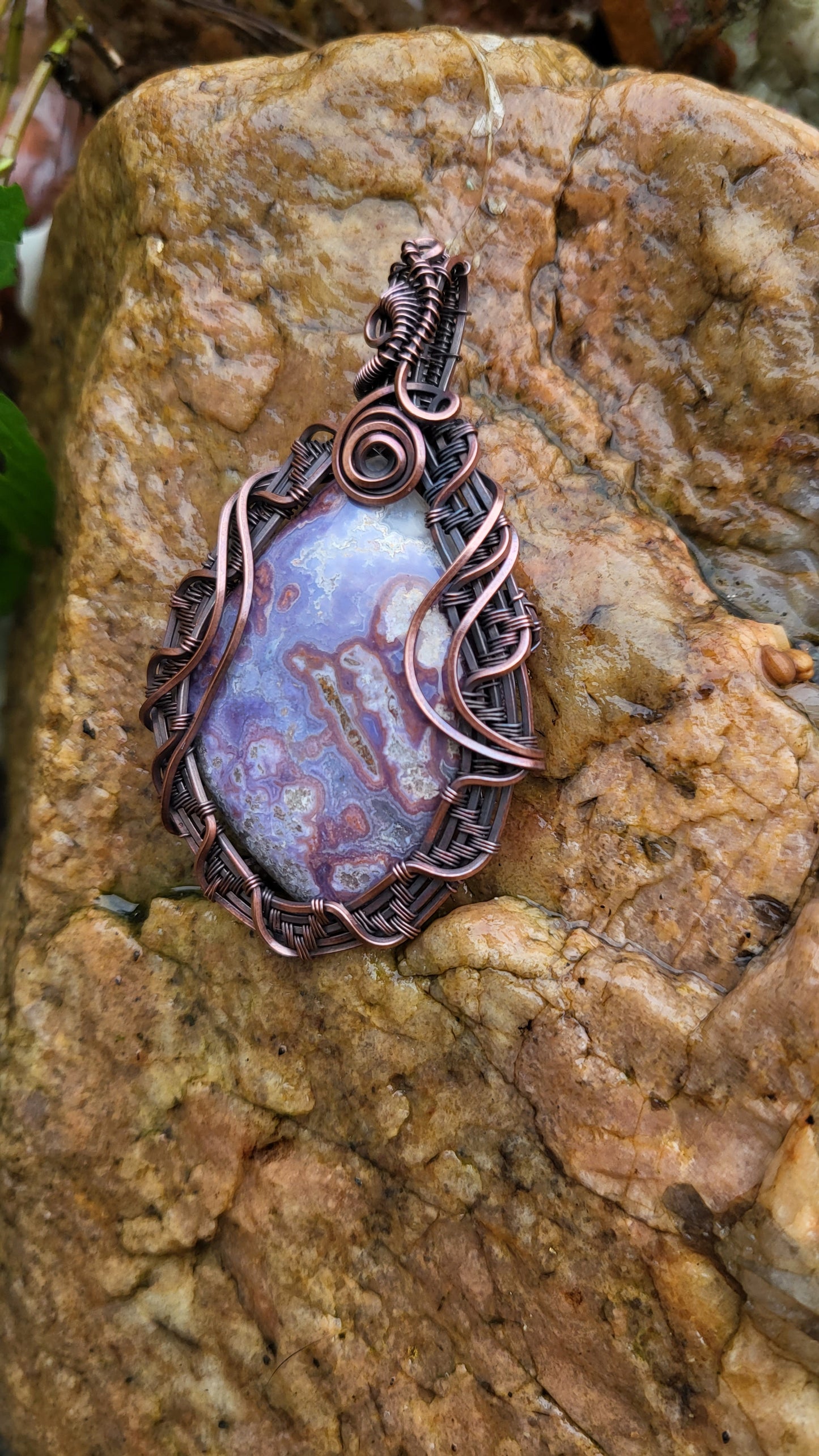 Durango Agate Pendant