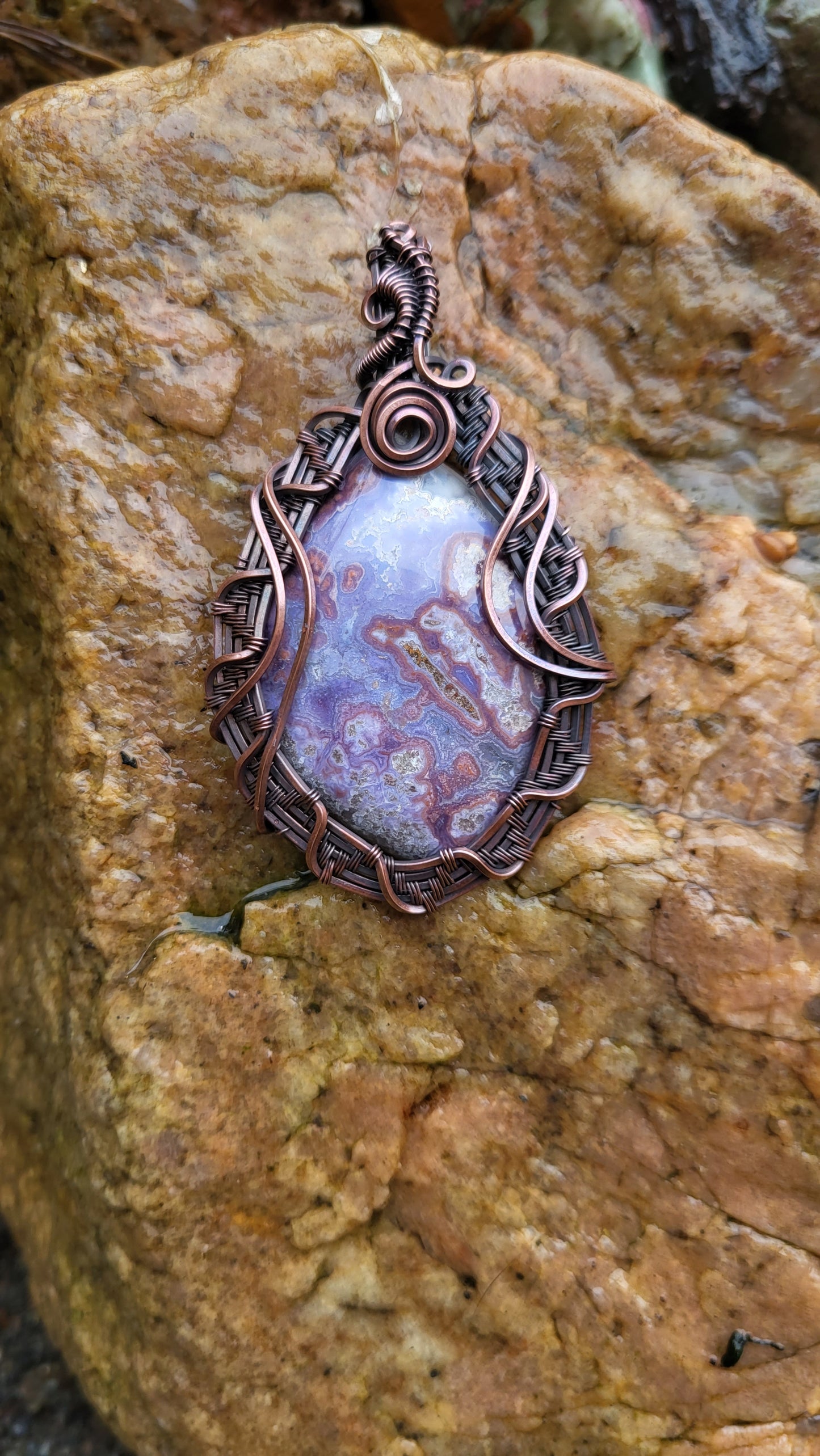 Durango Agate Pendant