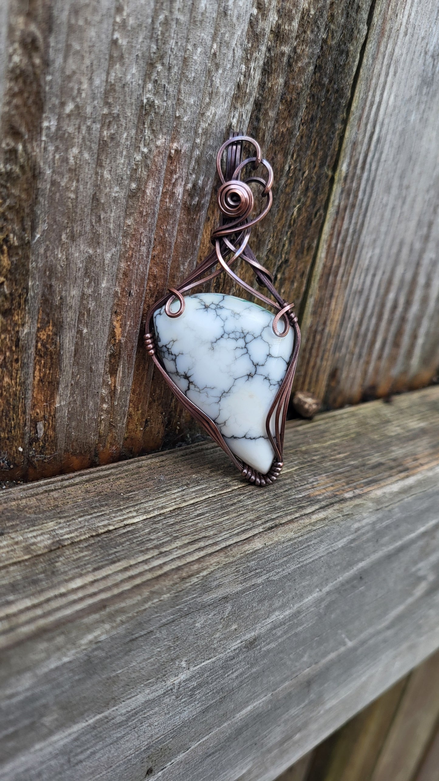 Howlite Pendant