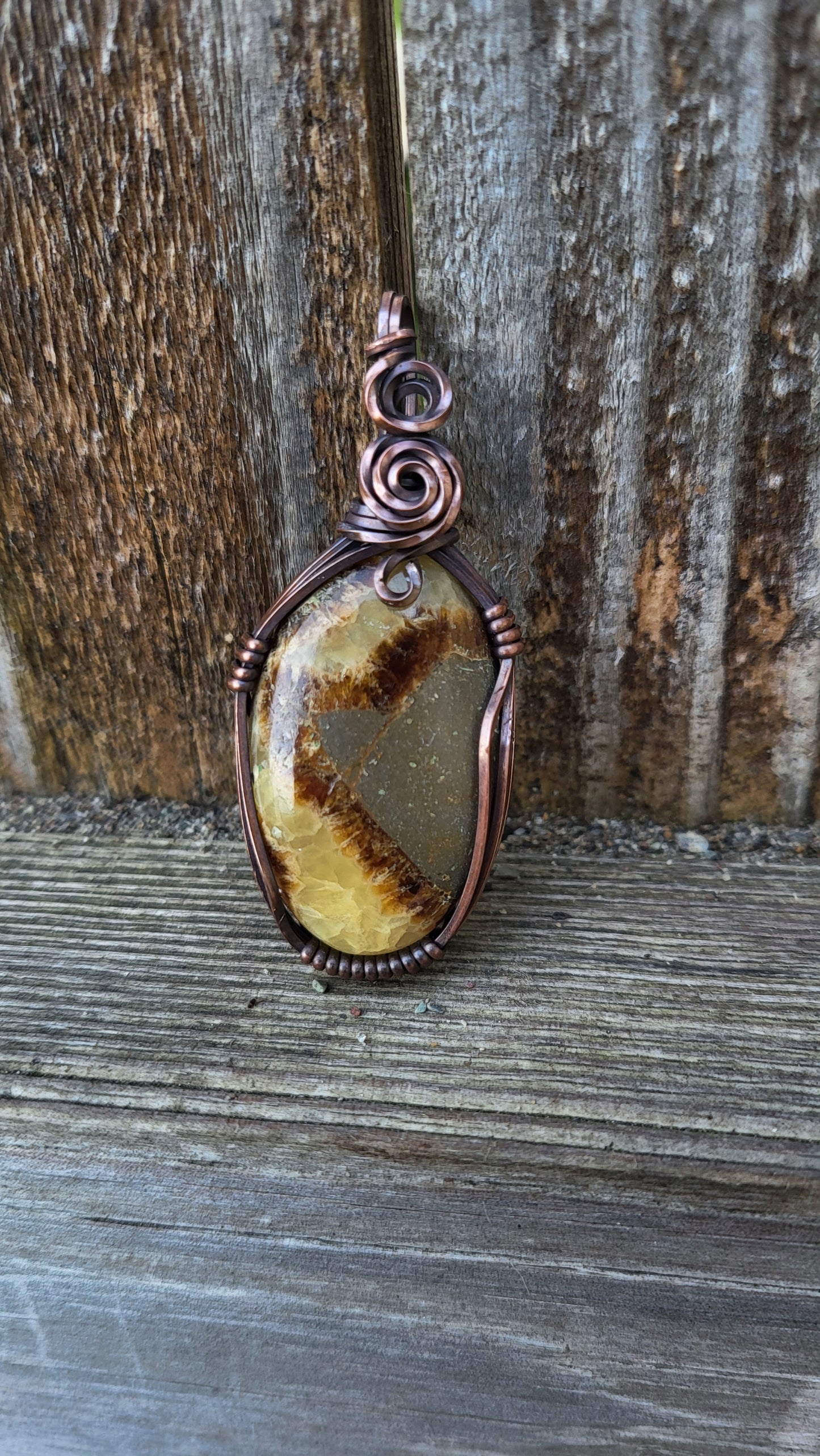 Septarian Pendant