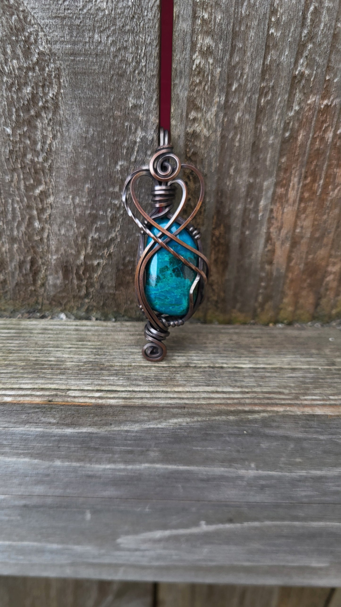 Chrysocolla Pendant