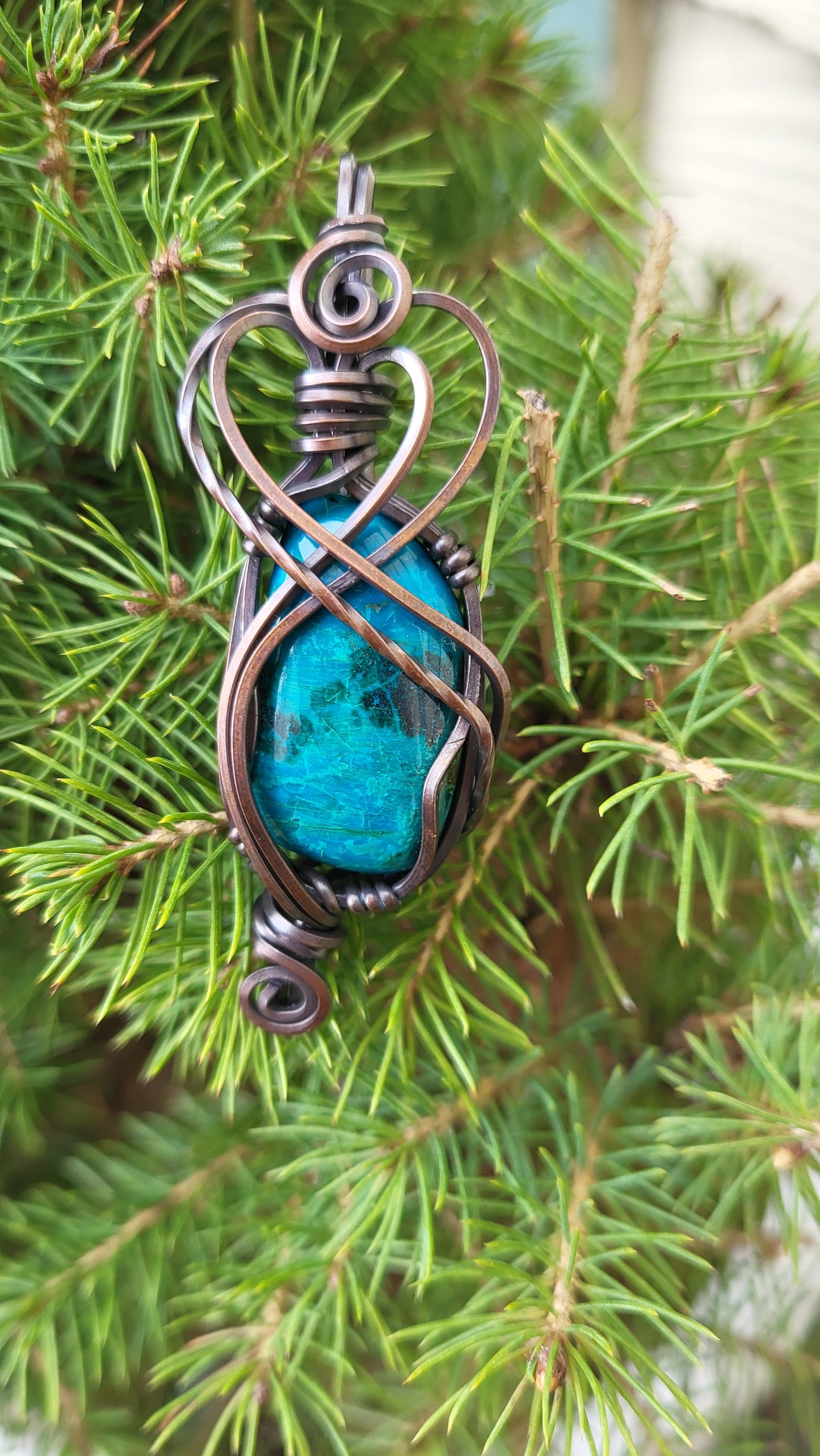 Chrysocolla Pendant