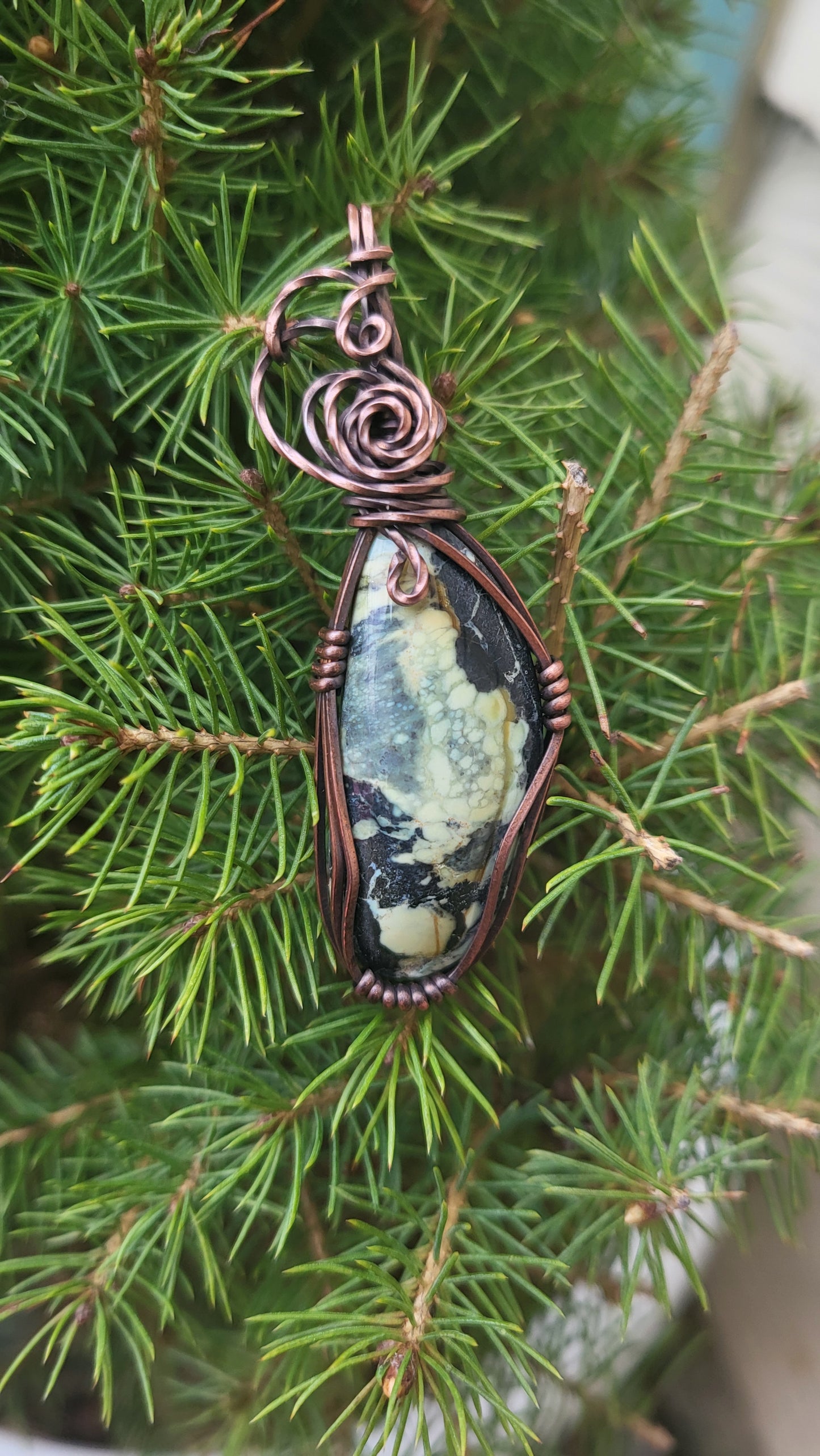 Snowville Variscite Pendant