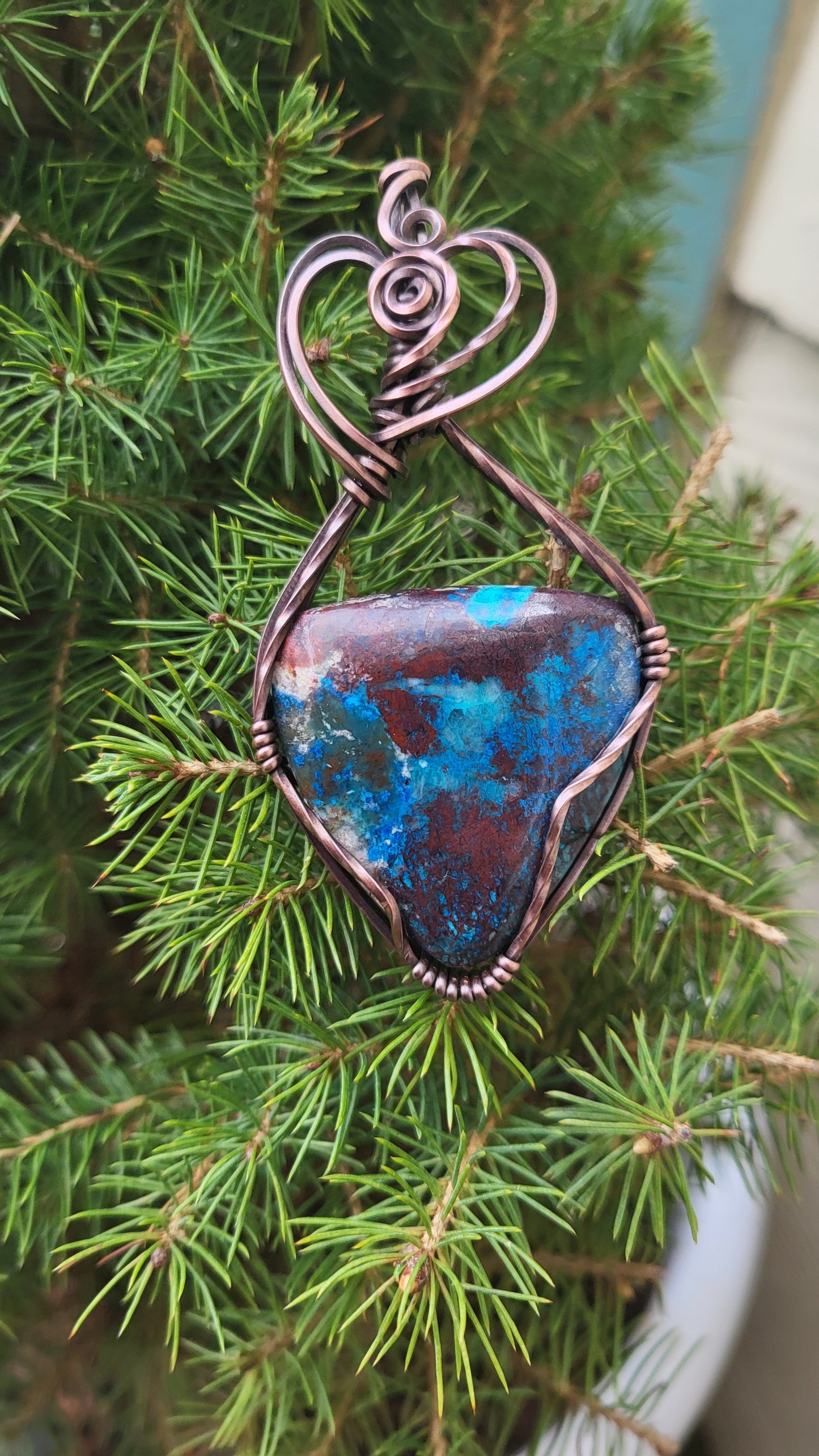 Apache Gem Silica Pendant