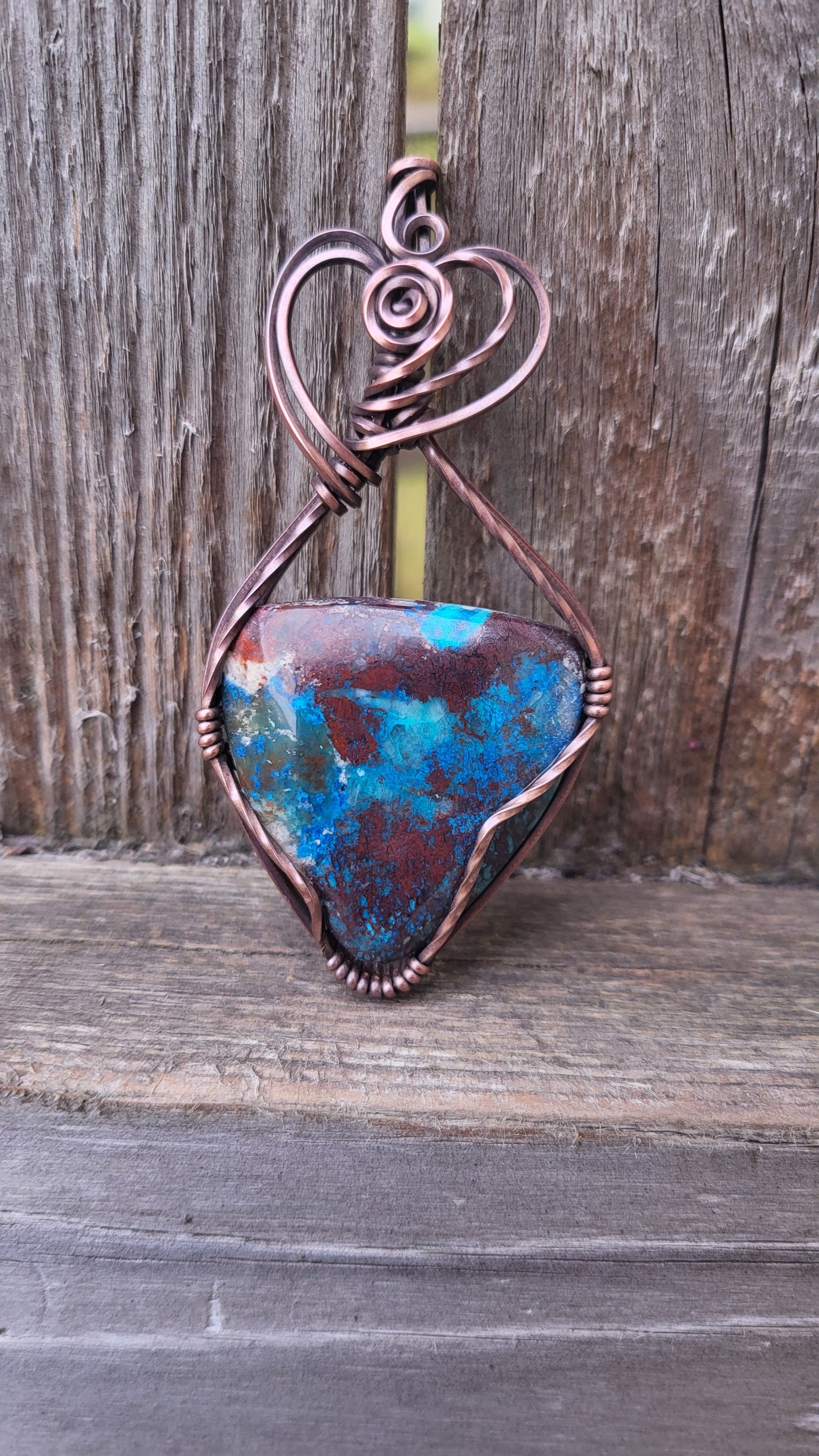 Apache Gem Silica Pendant