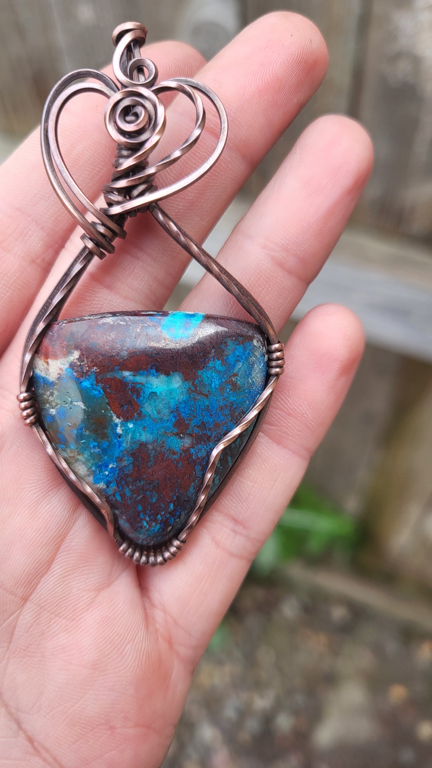 Apache Gem Silica Pendant