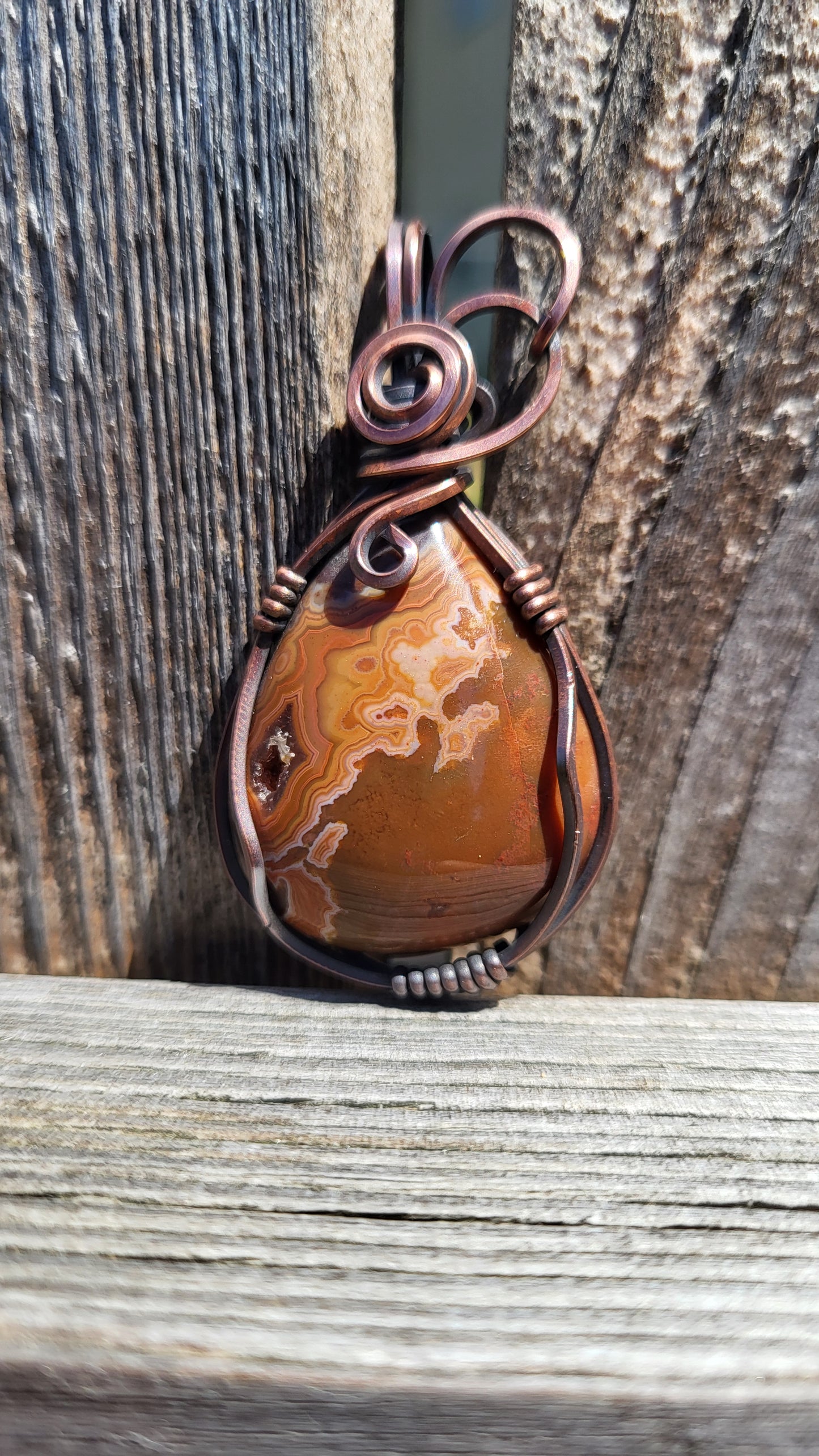 Montana Dryhead Agate Pendant