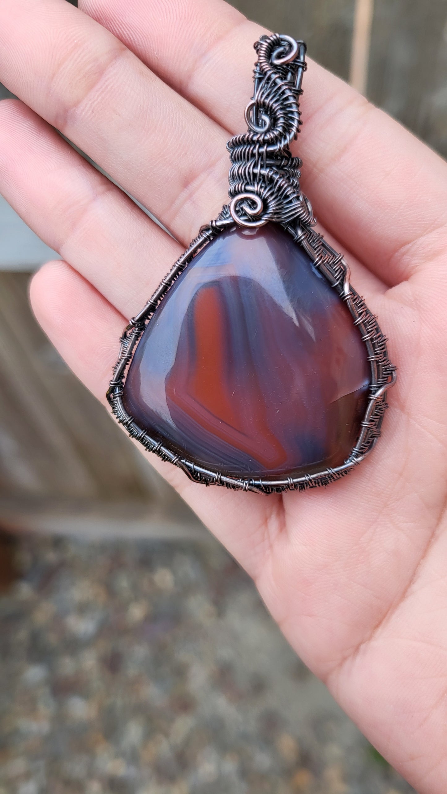 Queensland Agate Pendant