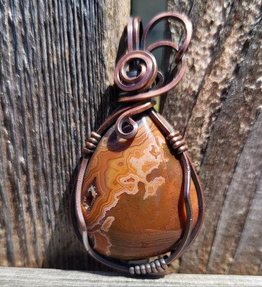 Montana Dryhead Agate Pendant