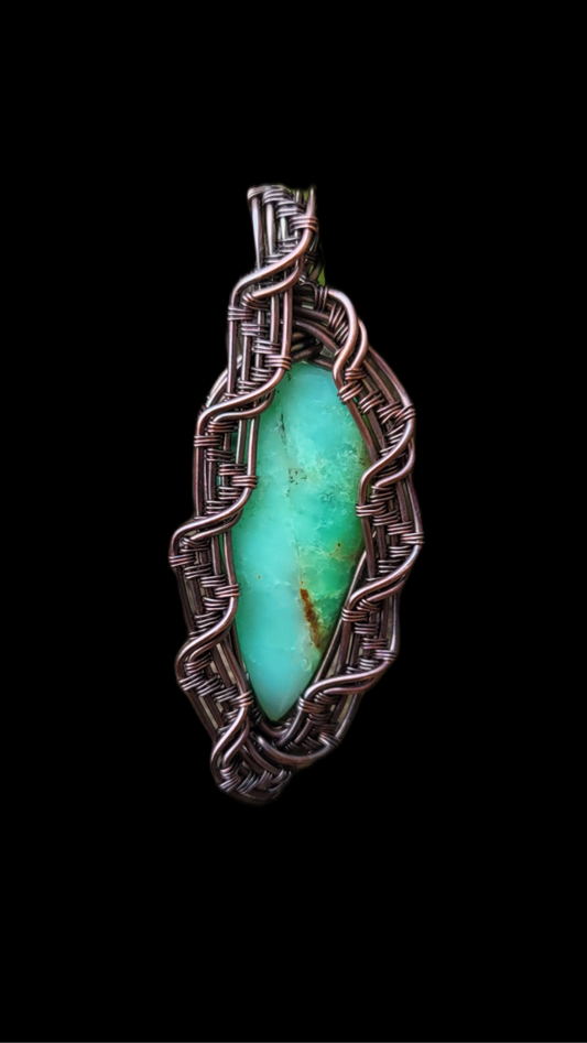 Chrysoprase Pendant