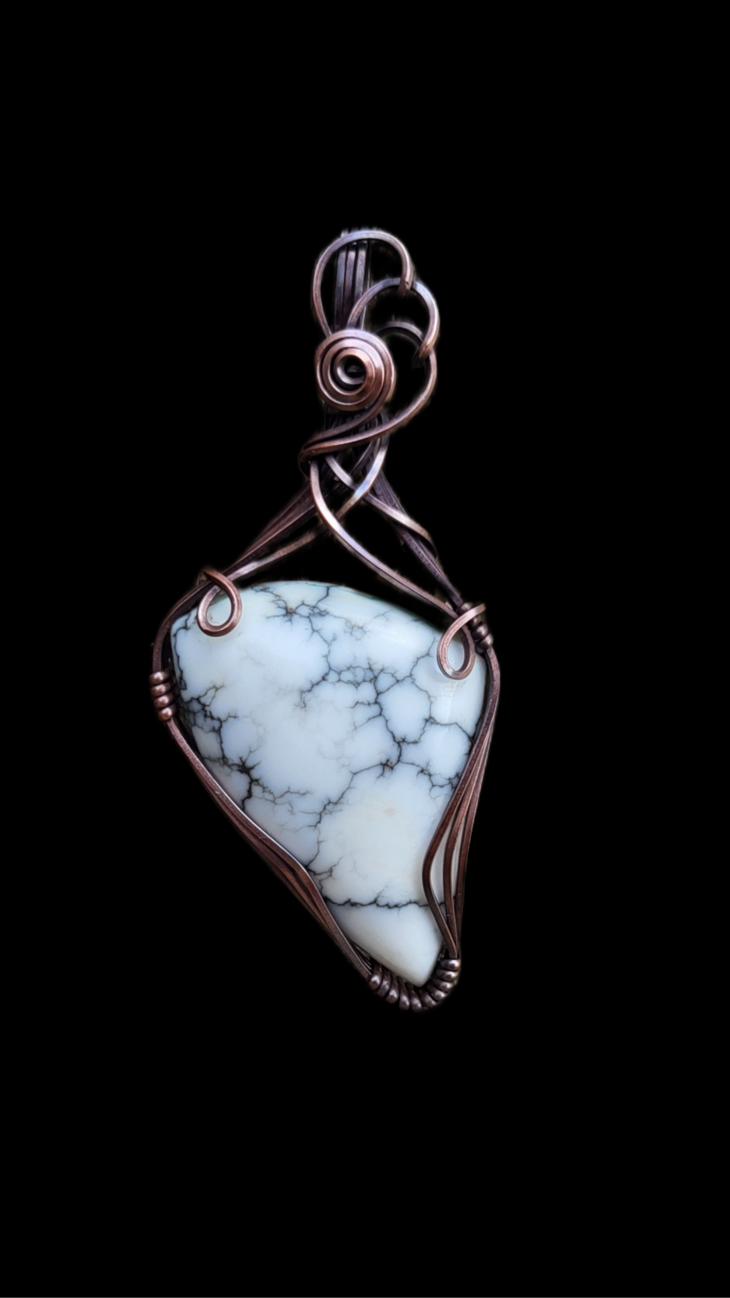 Howlite Pendant