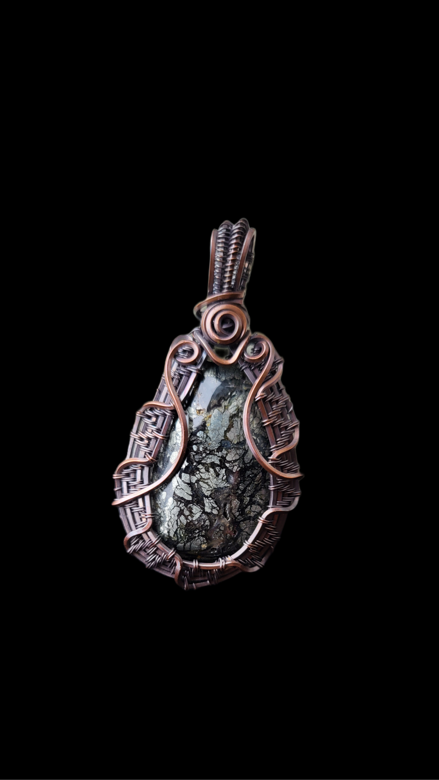Marcasite Cabochon Pendant