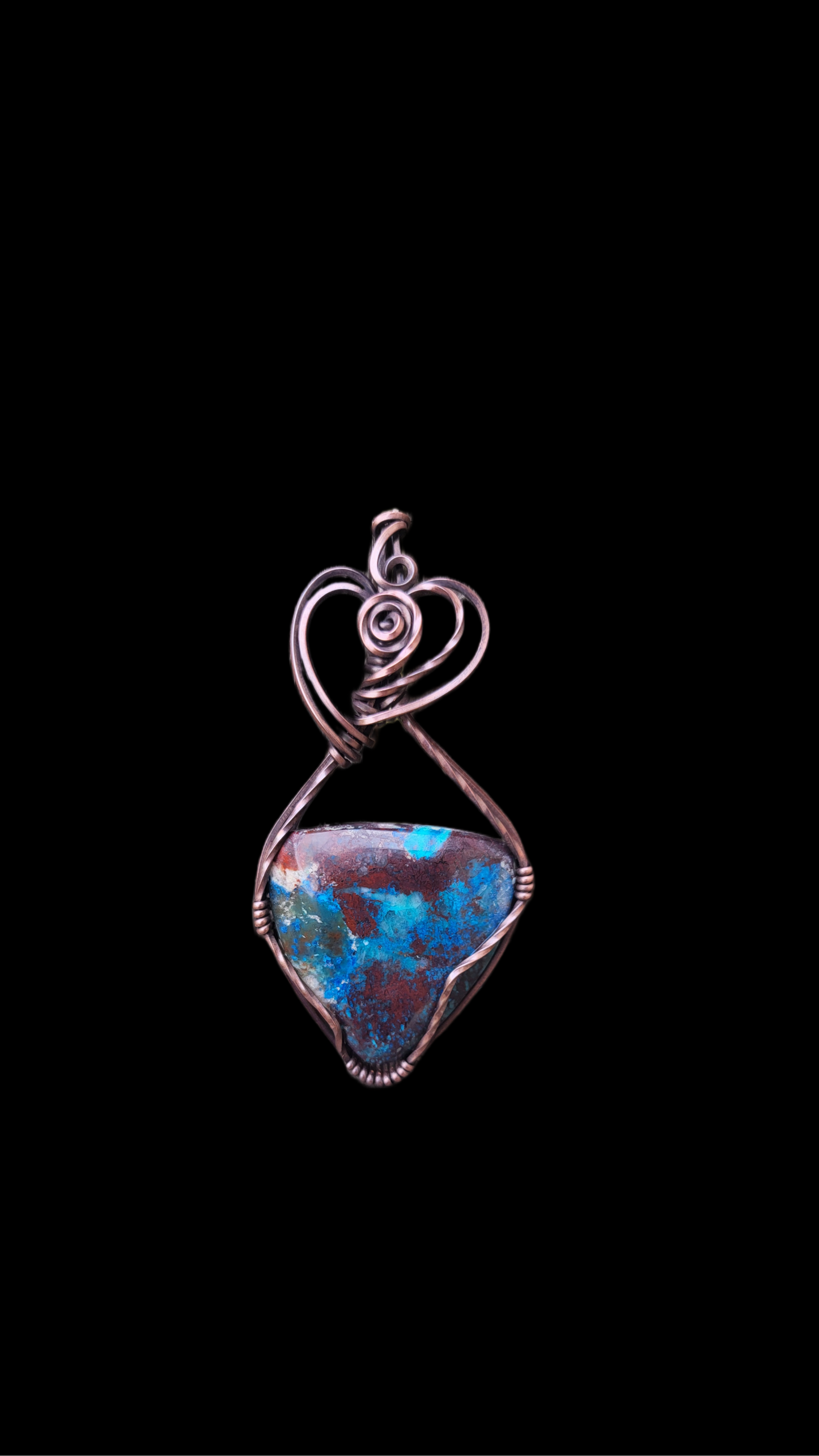 Apache Gem Silica Pendant