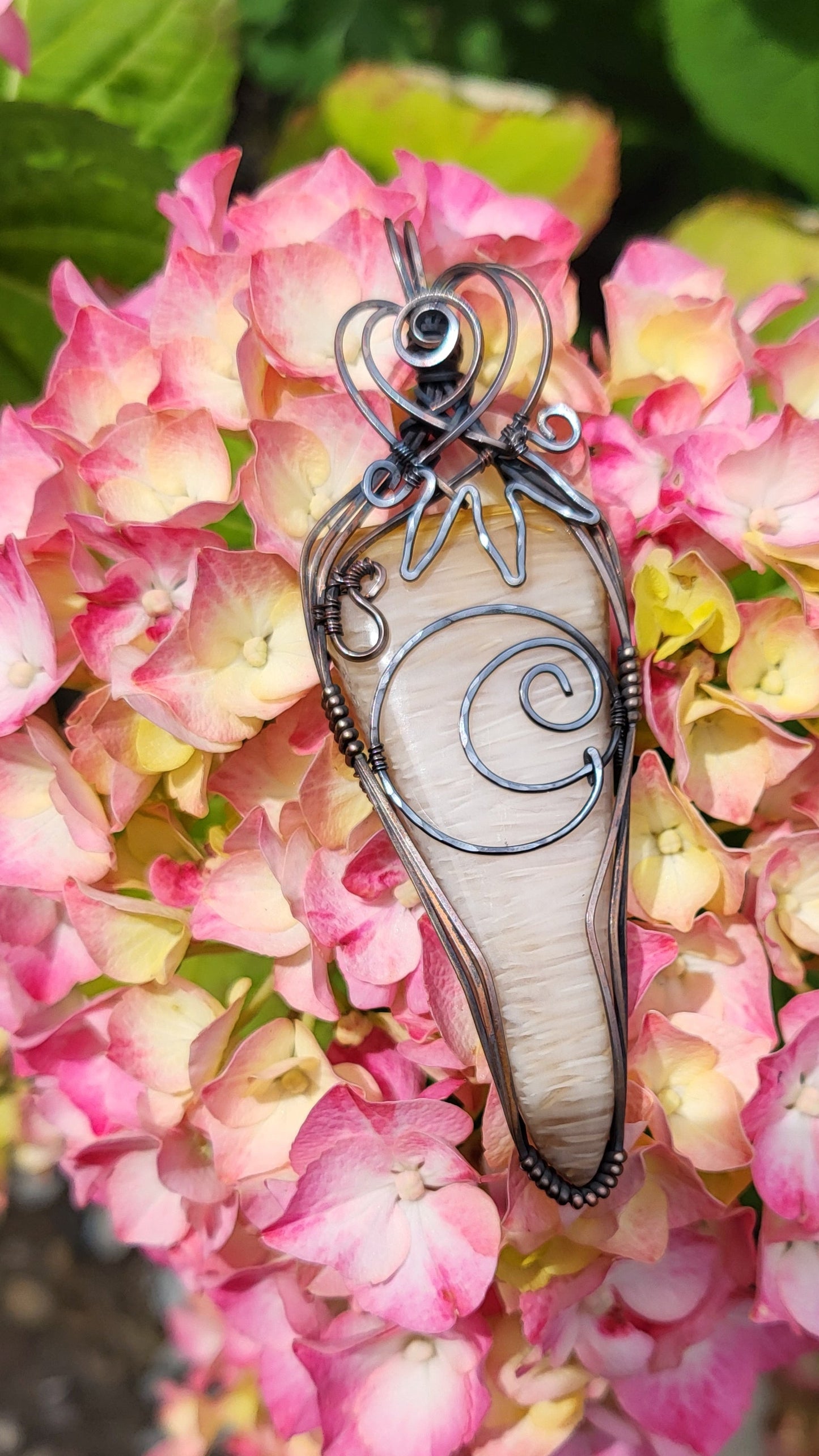 Petrified Palm Wood Pendant