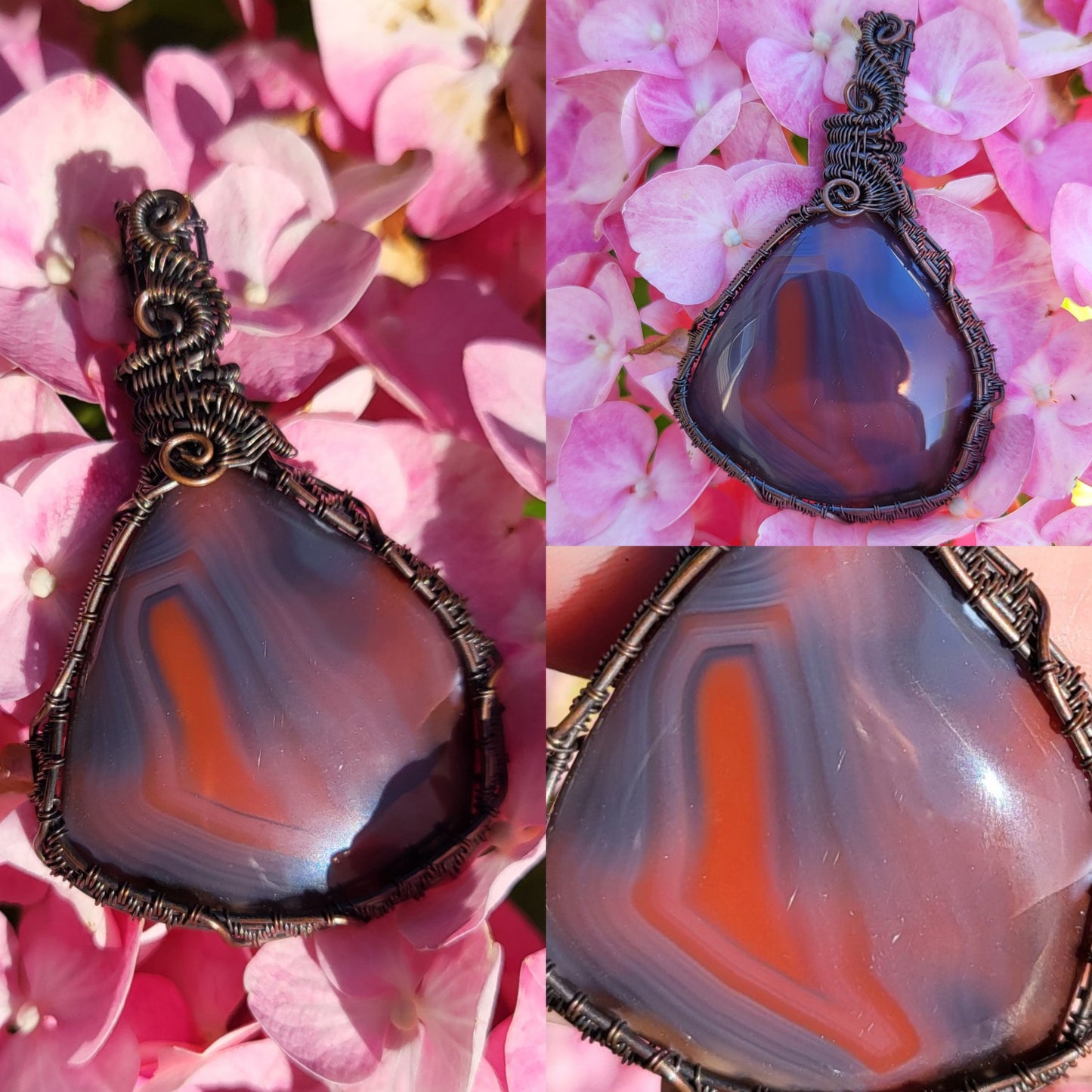 Queensland Agate Pendant