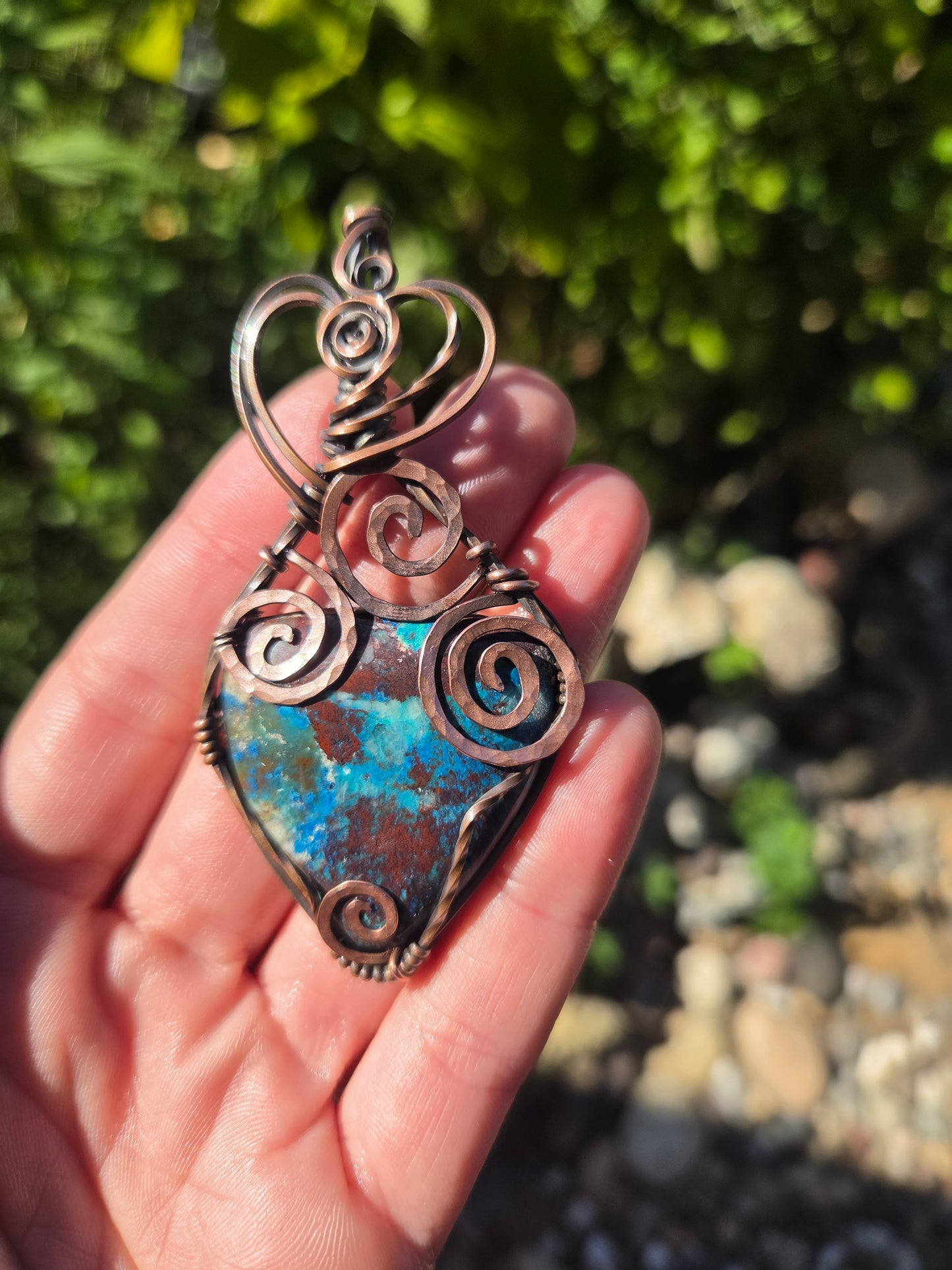 Apache Gem Silica Pendant