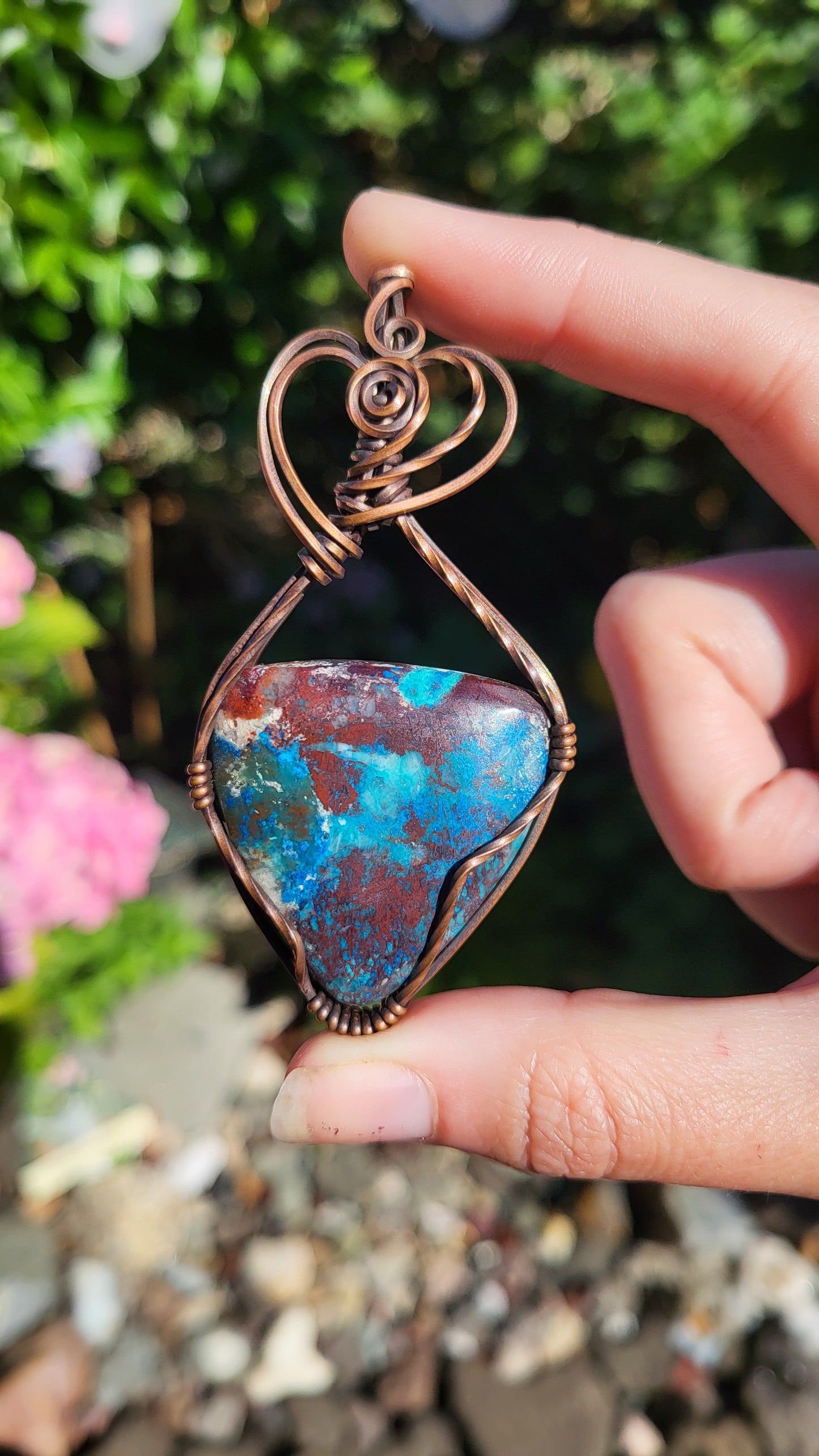 Apache Gem Silica Pendant