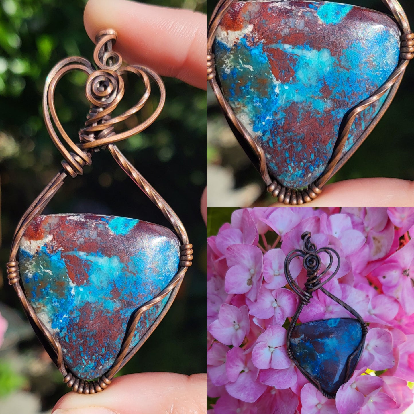 Apache Gem Silica Pendant