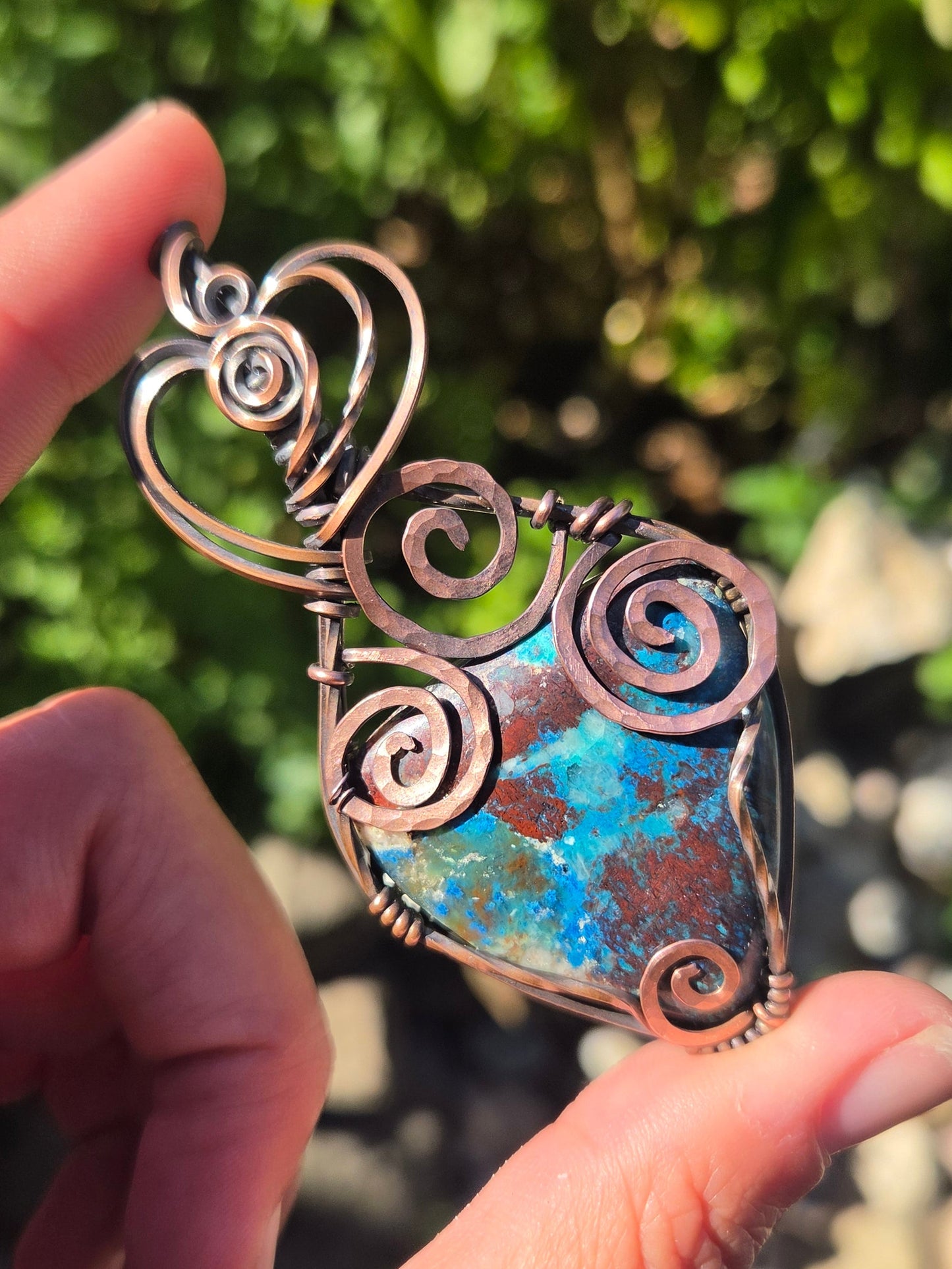 Apache Gem Silica Pendant