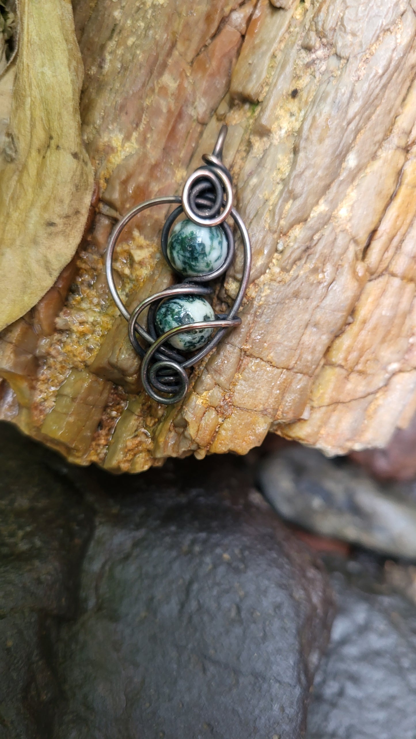 Tree Agate Pendant