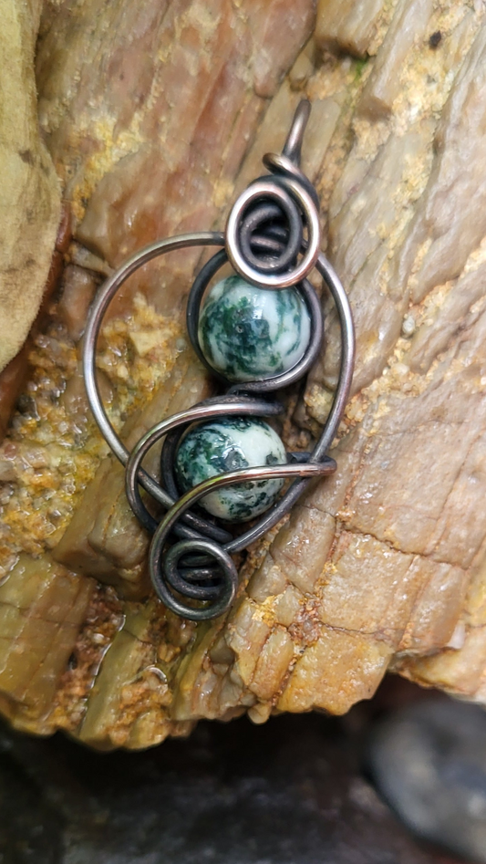Tree Agate Pendant